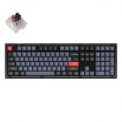 Wired Mechanical Keyboard Keychron V6 RGB Brown Switch (Frosted Black) [V6-C3]