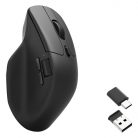 Keychron M6 vezeték nélküli ergonomikus egér (fekete)