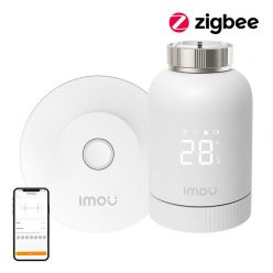   IMOU KIT-TRV1-EU-2 ZigBee termosztatikus fejkészlet 6 adapterrel és átjáróval