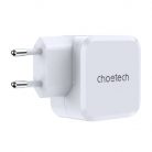 PD8007 USB-C PD45W töltő Choetech EU (fehér)