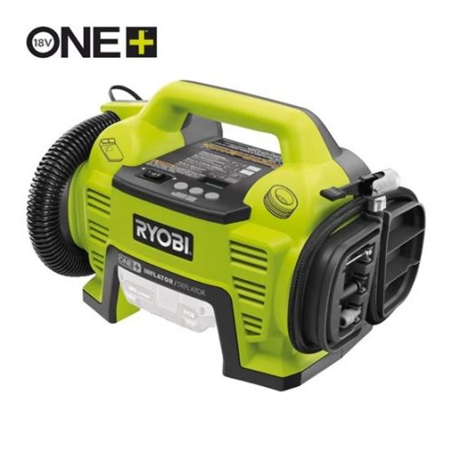 Ryobi 18V One Plus™ pumpa, szelepekkel + fúvókákkal, akkumulátor és töltő nélkül - R18I-0