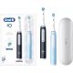 Oral-B iO3 elektromos fogkefe Matt Black/Ice Blue