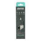 AVAX AD604 CONNECT+ Type C 3.0 - Gigabit Ethernet adapter, alumínium