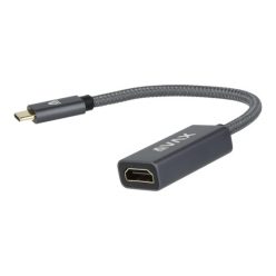   AVAX AD903 PRIME Type C - HDMI 2.0 4K/60Hz adapter, sodorszálas