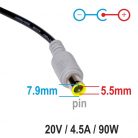 Akyga AK-ND-18 90W Lenovo hálózati töltő adapter