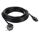 Akyga AK-PC-08C PC Power Cable tápkábel, 10 m, fekete