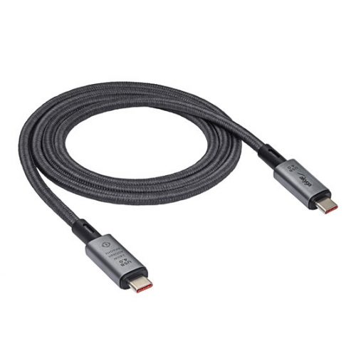 Akyga AK-USB-45 USB4 type C  40Gb/s 240W kábel - 1m