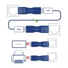 Akyga AK-AD-27 USB / RJ45 adapter