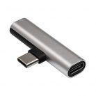 Akyga AK-AD-71 USB type C / USB type C / Jack 3.5mm adapter