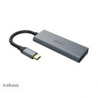 Akasa USB Type-C 4in1 HUB - HDMI -  AK-CBCA19-18BK