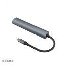 Akasa USB Type-C 5in1 dock -  AK-CBCA22-18BK