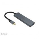 Akasa USB Type-C - 4 x USB 3.0 adapter - AK-CBCA25-18BK