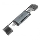 Akasa 2-In-1 USB 3.2 OTG Dual kártyaolvasó - AK-CR-12