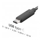 Akyga AK-ND-60 20V/2.25 - 3A 45W USB type C