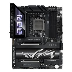   Asus Alaplap - AMD ROG CROSSHAIR X870E HERO AM5 (X870, ATX, 4xDDR5 8600+MHz, 4xSATA3, 5x M.2, HDMI+2xUSB4)