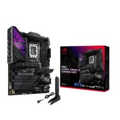   Asus Alaplap - Intel ROG STRIX Z890-E GAMING WIFI LGA1851 (Z890, ATX, 4xDDR5 8800+MHz, 4xSATA3, 7xM.2, HDMI+DP)