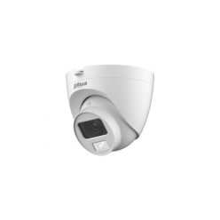   Dahua Analóg turretkamera - HAC-HDW1200CLQ-IL-A (SmartColor, 2MP, 3,6mm, kültéri, IR20m+LED20m, IP67, mikrofon, 12VDC)