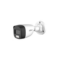   Dahua Analóg csőkamera - HAC-HFW1200CL-IL-A (Duallight, 2MP, kültéri, 2,8 mm, IR20m+LED20m, ICR, IP67, DWDR, mikrofon)