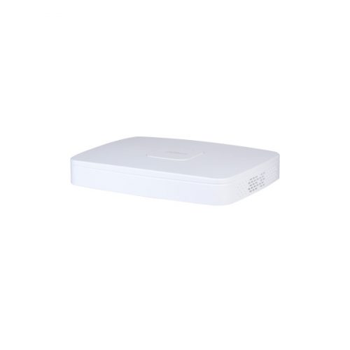 Dahua NVR Rögzítő - NVR4108-8P-4KS3 (8 csatorna, H265, 160Mbps rögzítési sávszélesség, HDMI+VGA, 2xUSB, 1x Sata, 8xPoE)