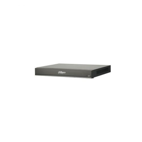 Dahua NVR Rögzítő - NVR5216-8P-I/L (16 csatorna, 8port af/at PoE; H265+, 320Mbps, HDMI+VGA, 2xUSB, 2x Sata, I/O, AI)