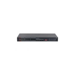   Dahua PoE switch - S3228-24GT-375 (24x 1Gbps at/af PoE + 2x 1Gbps Uplink + 2x SFP, 375W)