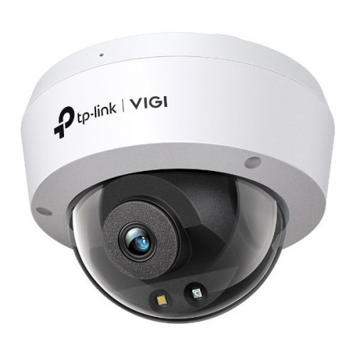 TP-Link IP dómkamera - C250 (DualLight, 5MP, 2,8mm, IK10, IP67, H265+, IR+LED30m, 12VDC/PoE, mikrofon)