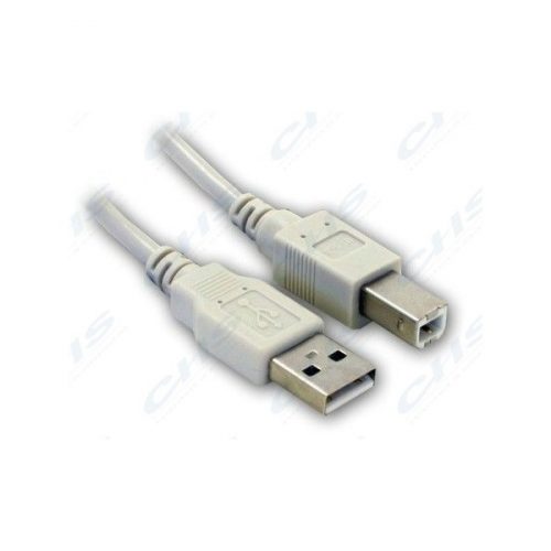 WIRETEK kábel USB Összekötő A-B, 3m, Male/Male