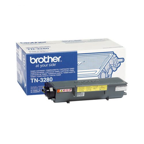 Brother Toner TN-3280, Nagy töltetű - 8000 oldal, Fekete