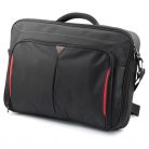 TARGUS Briefcase / Classic+ 17-18" Clamshell Laptop Bag - Black/Red