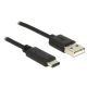 DELOCK kábel USB 2.0 Type-A > Type-C 1m