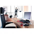 KENSINGTON Egérpad csuklótámasszal (Duo Gel Mouse Pad with Integrated Wrist Support - Red/Black)