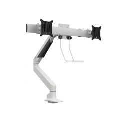   MULTIBRACKETS Gas Lift asztali konzol (2 képernyős rögzítőkar), M VESA Gas Lift Arm Single White w. Duo Crossbar (15-28"