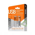 COLORWAY AAA újratölthető elem, CW-UBAAA-01 Rechargeable Battery micro USB 400 mAh 1.5V (2pcs.)