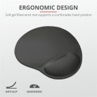 TRUST Egéralátét 16977 (BigFoot Mouse Pad - black)