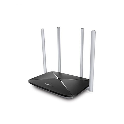 MERCUSYS Wireless Router Dual Band AC1200 1xWAN(100Mbps) + 3xLAN(100Mbps), AC12