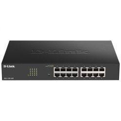   D-LINK Switch 16x1000Mbps Fémházas Asztali Menedzselhető, DGS-1100-16V2/E