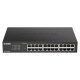 D-LINK Switch 24x1000Mbps Fémházas Menedzselhető Rackes, DGS-1100-24V2/E