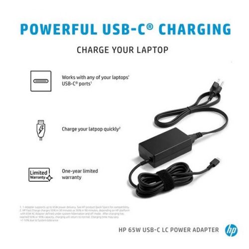 HP intelligens hálózati adapter USB-C 65W