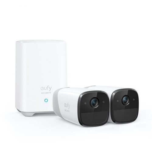 ANKER EUFYCAM2 Pro S221 Biztonsági Kamera Rendszer (2+1) 2K, Széles látószög, WiFi-s, vízálló, - T88513D1