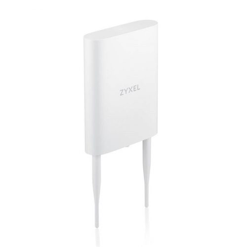 ZYXEL Wireless Access Point Dual Band AX1800 (WiFi 6) Falra rögzíthető Kültéri, NWA55AXE-EU0102F