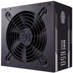   COOLER MASTER Tápegység MWE 650W, 12cm, 80+ Bronze V2, Aktív PFC