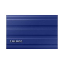   SAMSUNG Hordozható SSD T7 Shield, USB 3.2 Gen.2 (10Gbps), 2TB, Kék