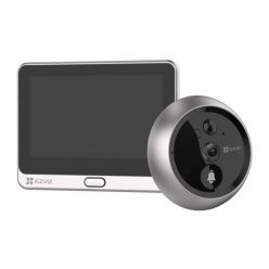   EZVIZ DP2C beltéri WiFi-s ajtócsengő 155° kamerával, 1080p, PIR mozgásérzékelés, 4.3" kijelző, microSD (256GB)