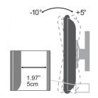 SBOX PLB-2522T fali konzol, dönthető, 23"-42", 200x200. max 35 kg