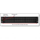 LENOVO DE storage - DE2000H SFF külső tároló, Dual Controller, (16GB Cache) HICless Hybrid Flash Array 2U24 V2