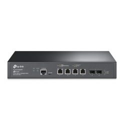   TP-LINK Switch 4x10Gbps(POE++) + 2x10Gbps SFP+ 1xkonzol port, Menedzselhető Rackes, TL-SX3206HPP