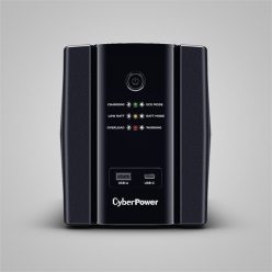   CYBERPOWER UPS UT2200EG (4 aljzat) 2200VA 1320W, 230V szünetmentes tápegység LINE-INTERACTIVE