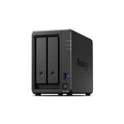   SYNOLOGY NAS 2 fiókos AMD Ryzen R1600 2x2,6GHz, 2GB DDR4 RAM, 2x1000Mbit, 1xUSB3.2Gen1 - DS723+