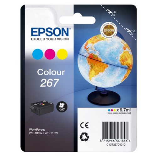 EPSON Tintapatron Singlepack Colour 267 ink cartridge