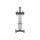 MULTIBRACKETS Gurulós padlóállvány, M Public Floorstand Basic 150 incl shelf&camera holder (32-60", max.VESA:600x400 mm)